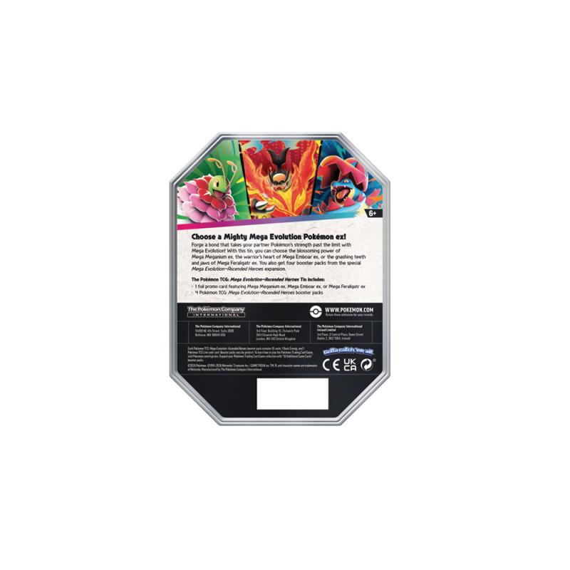 Pokémon Tcg: Mega Evolution—Ascended Heroes Tin