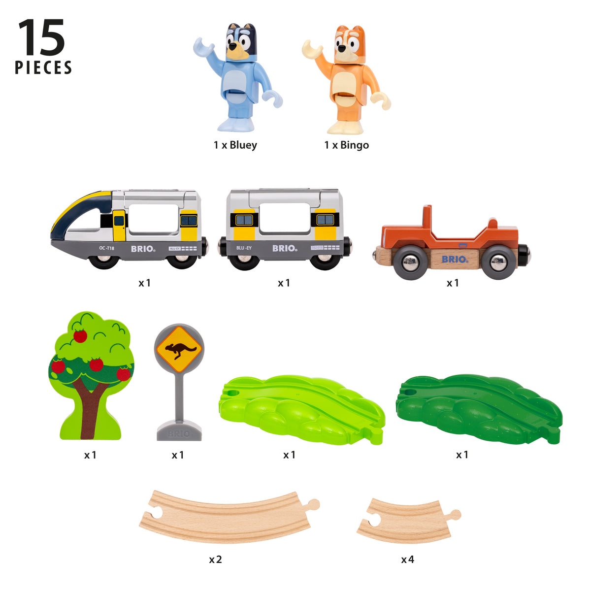 BRIO Bluey Train Set