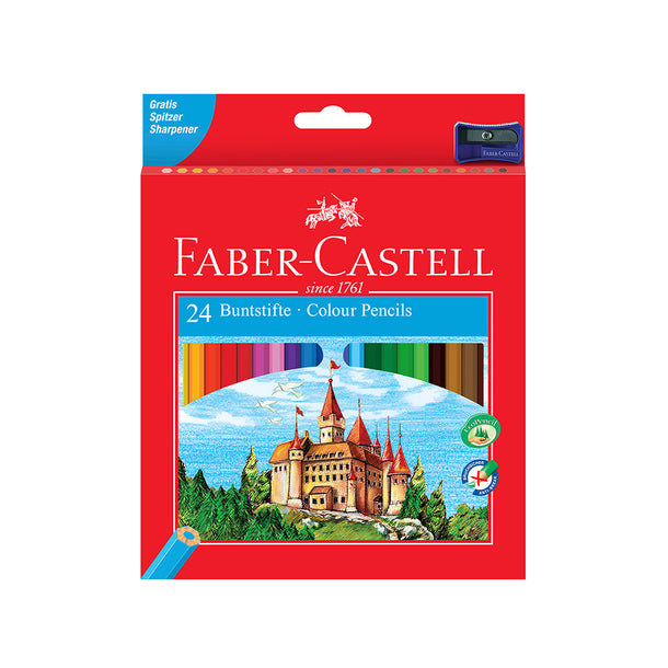 Faber-Castell Colour Pencils 24 Pack