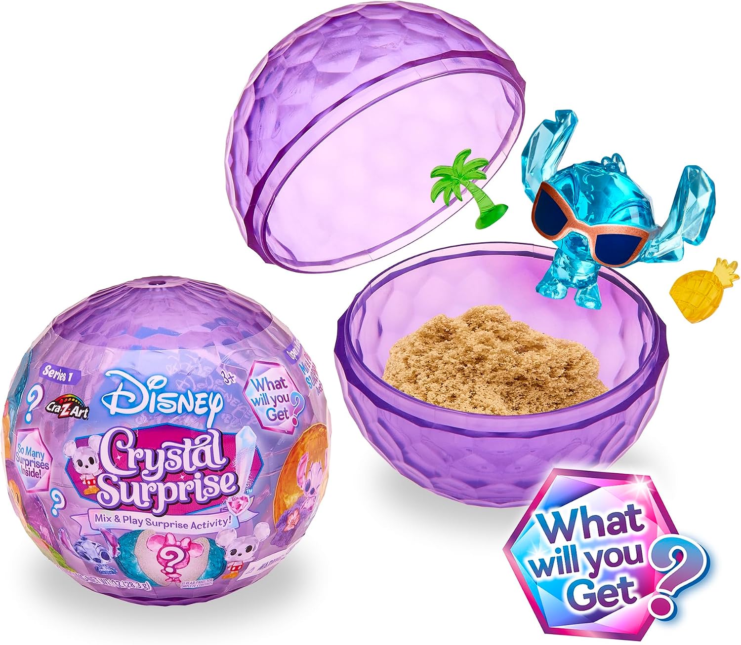 Cra-Z-Art Disney Crystal Surprise Ball Figure