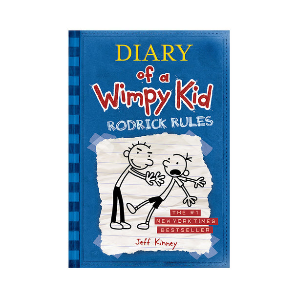 Diary of a Wimpy Kid #2 - Rodrick Rules Novel Book