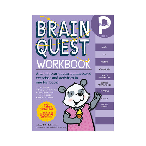 Brain Quest Pre-K Workbook