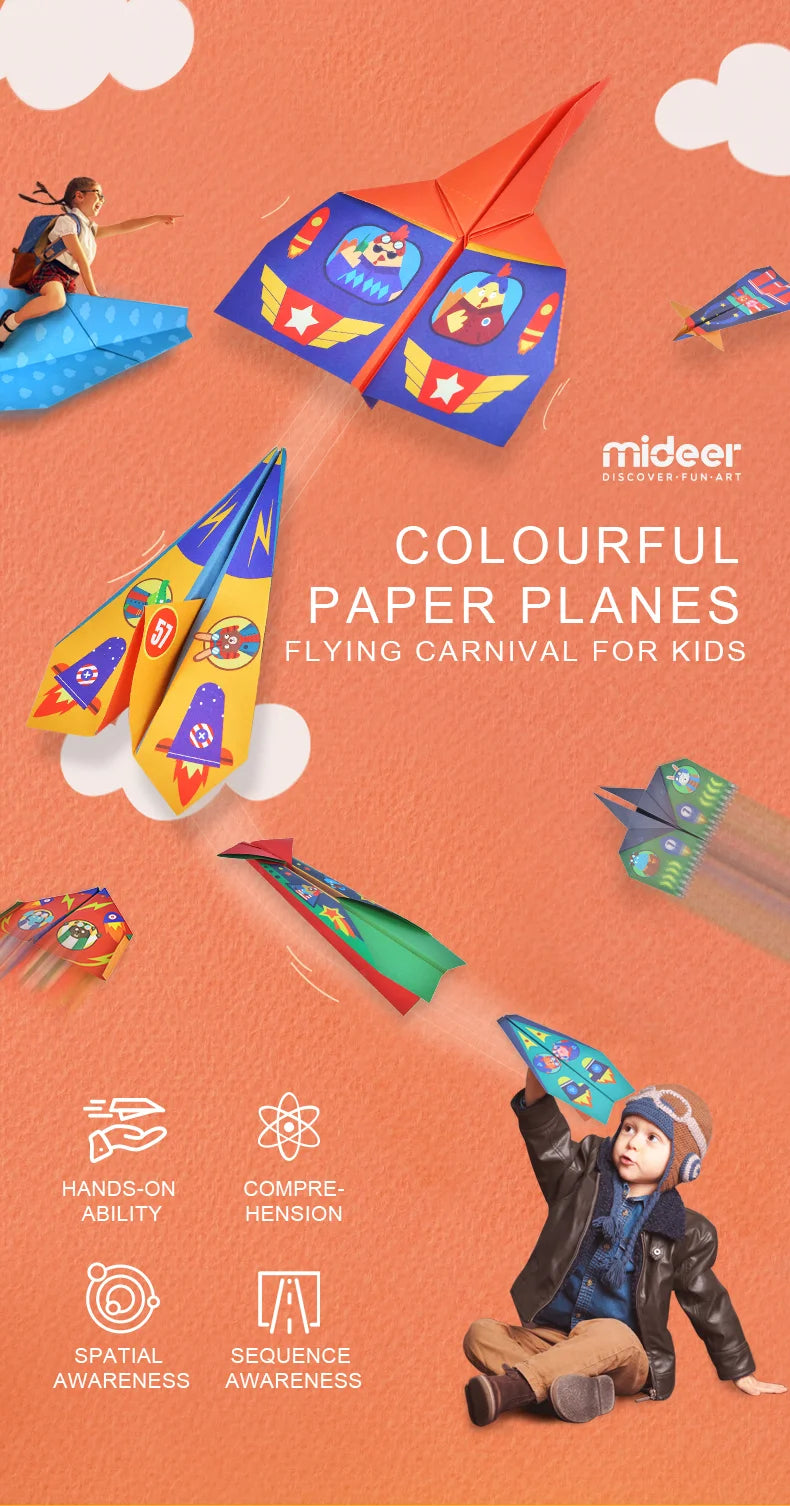 Origami Kit for Kids - Paper Planes