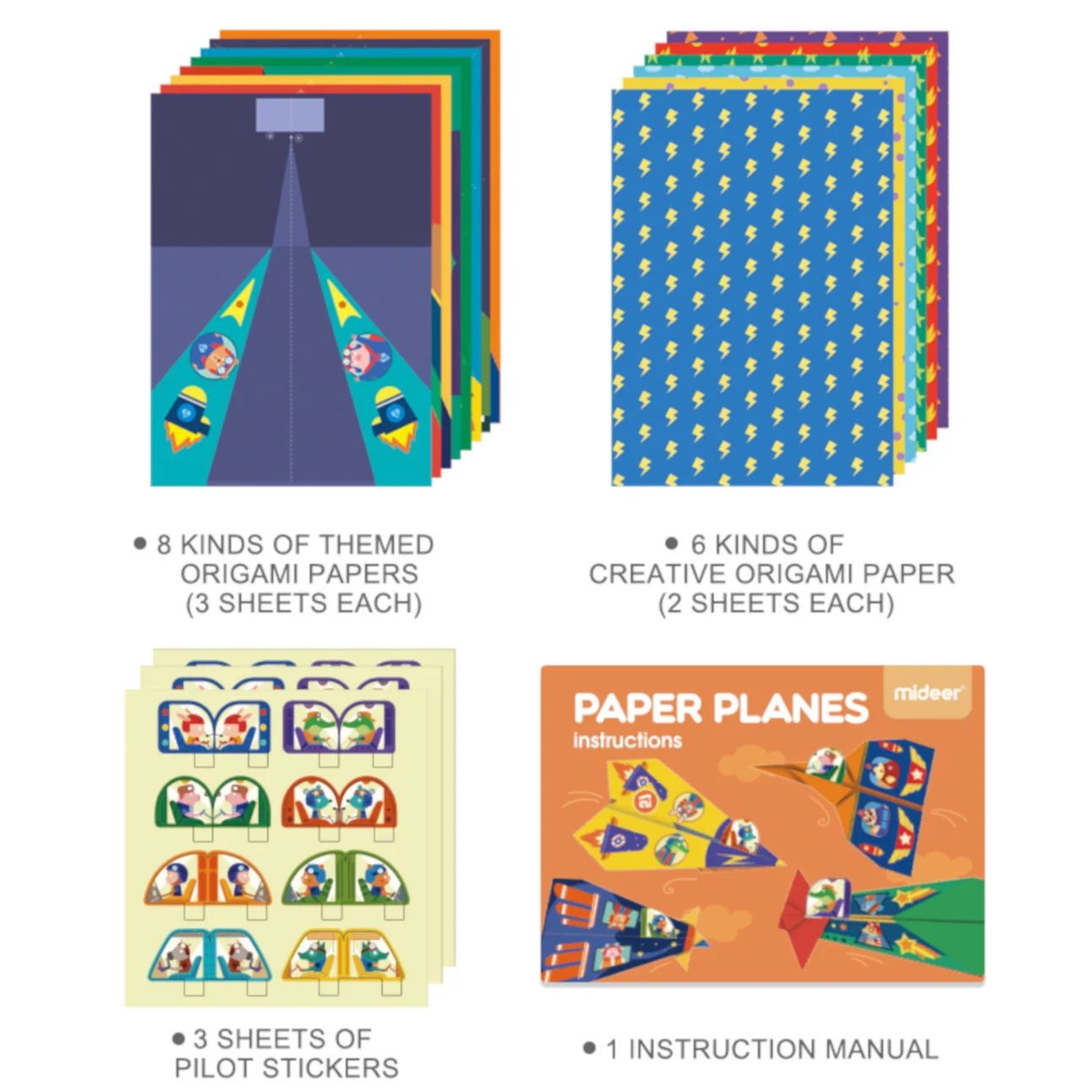 Origami Kit for Kids - Paper Planes