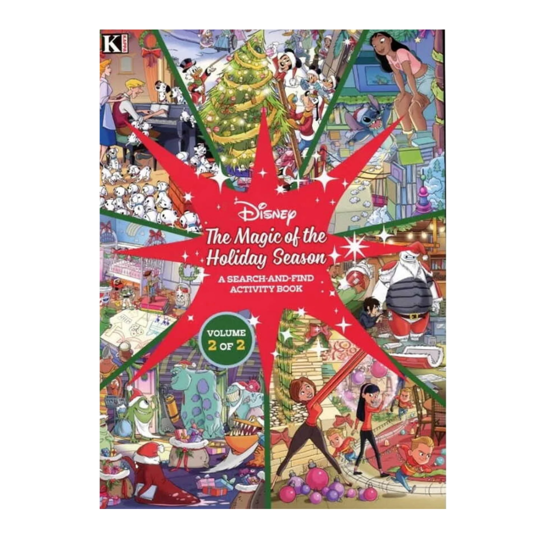 Disney Holiday Search and Find Activtiy Book