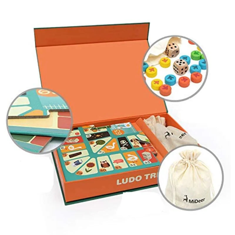 Mideer Ludo Trip Board Game