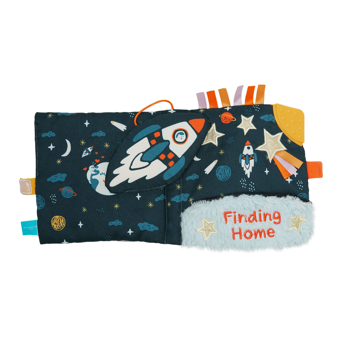 Manhattan Toy Little Rocket Finds Home Soft Book