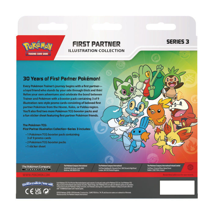 Pokémon TCG: First Partner Illustration Collection -Series 3