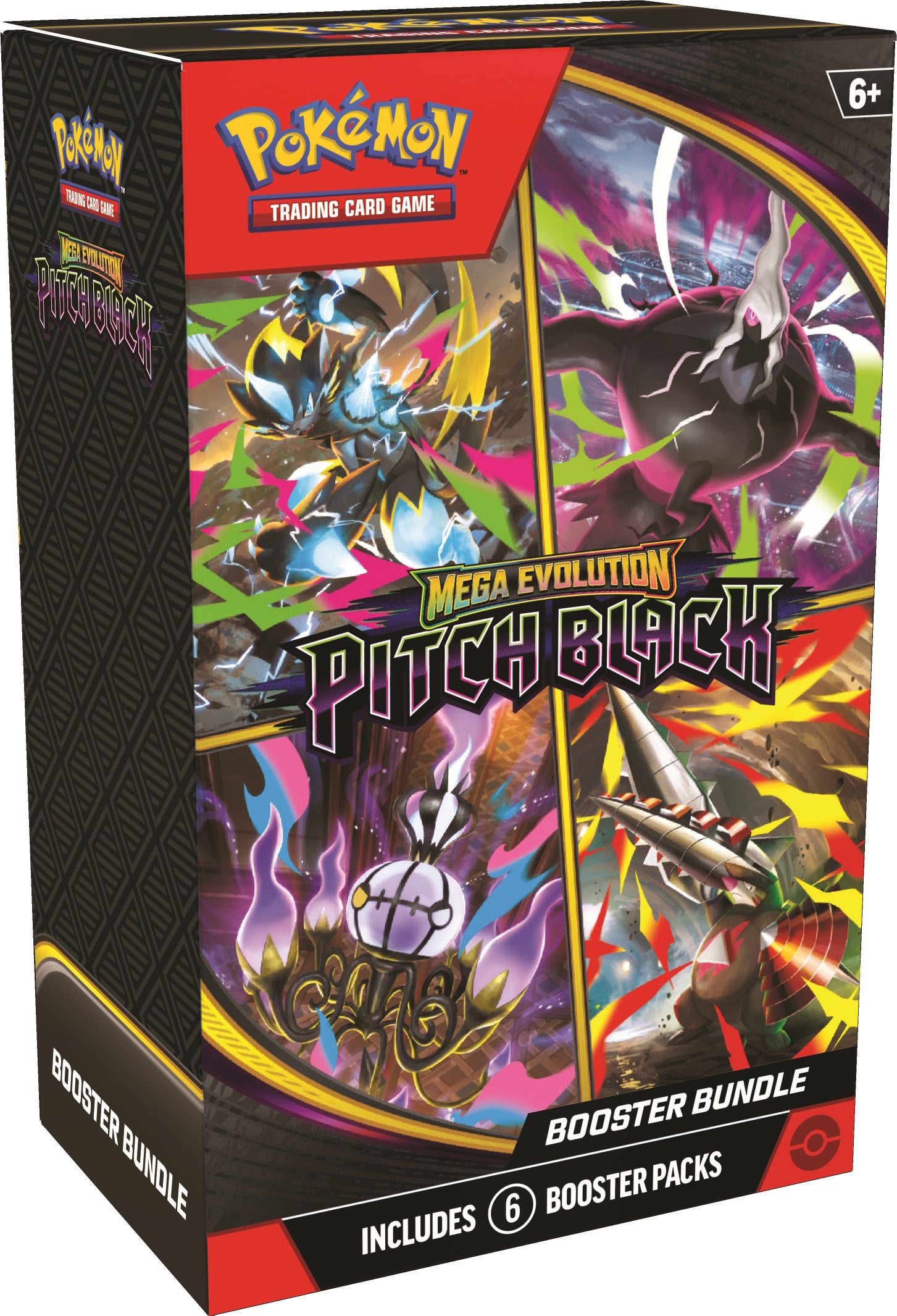 Pokémon TCG: Mega Evolution PITCH BLACK Booster Bundle I Limit 2 per customer