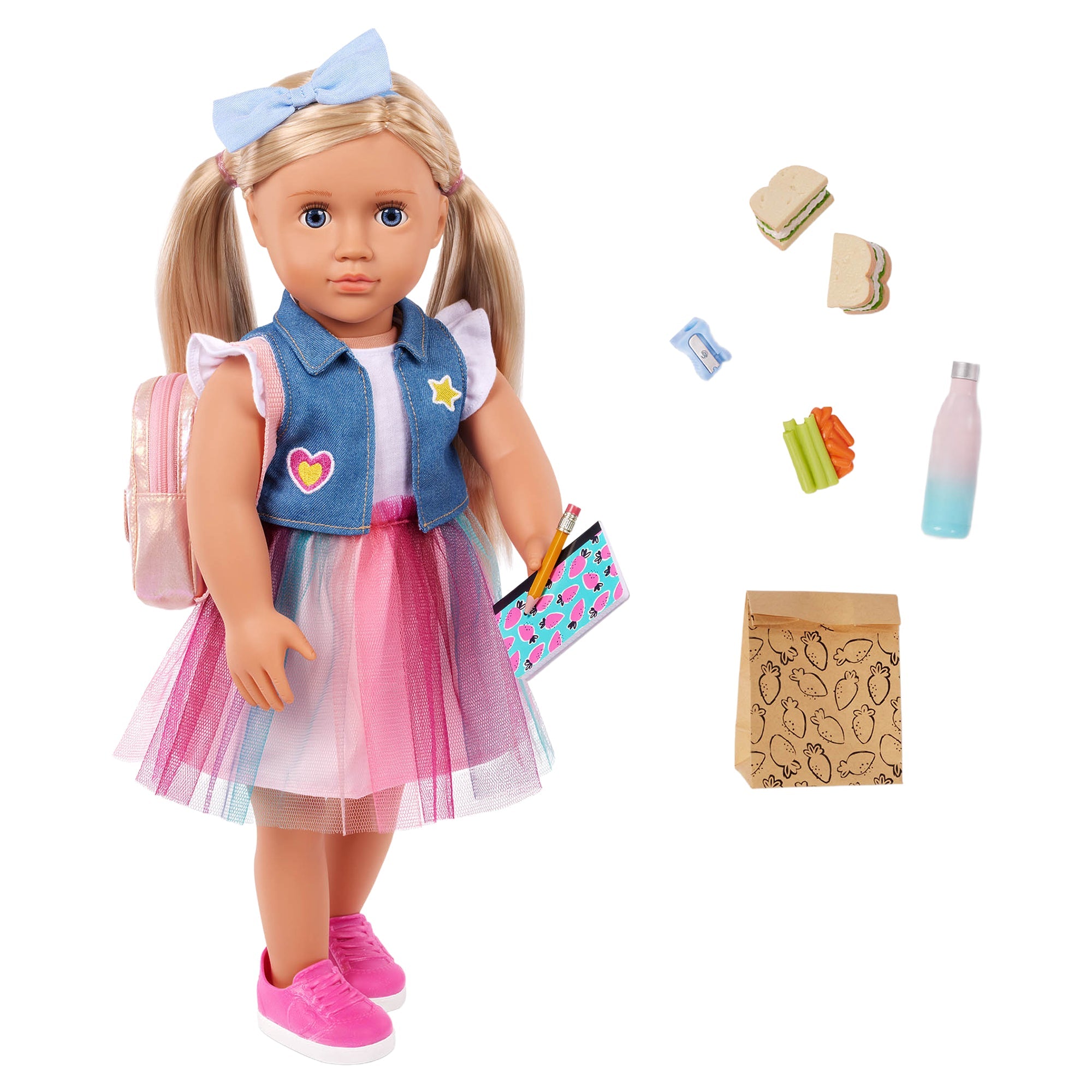 Activity Elementary School Doll w/ Acc, Evie - Mastermind Toys___249448