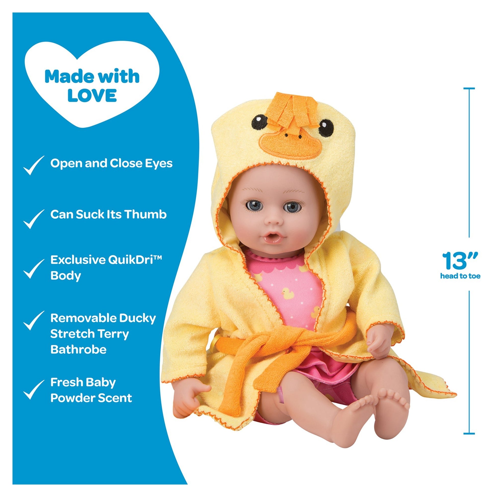 Adora Bathtime Baby - Ducky - Mastermind Toys___248952