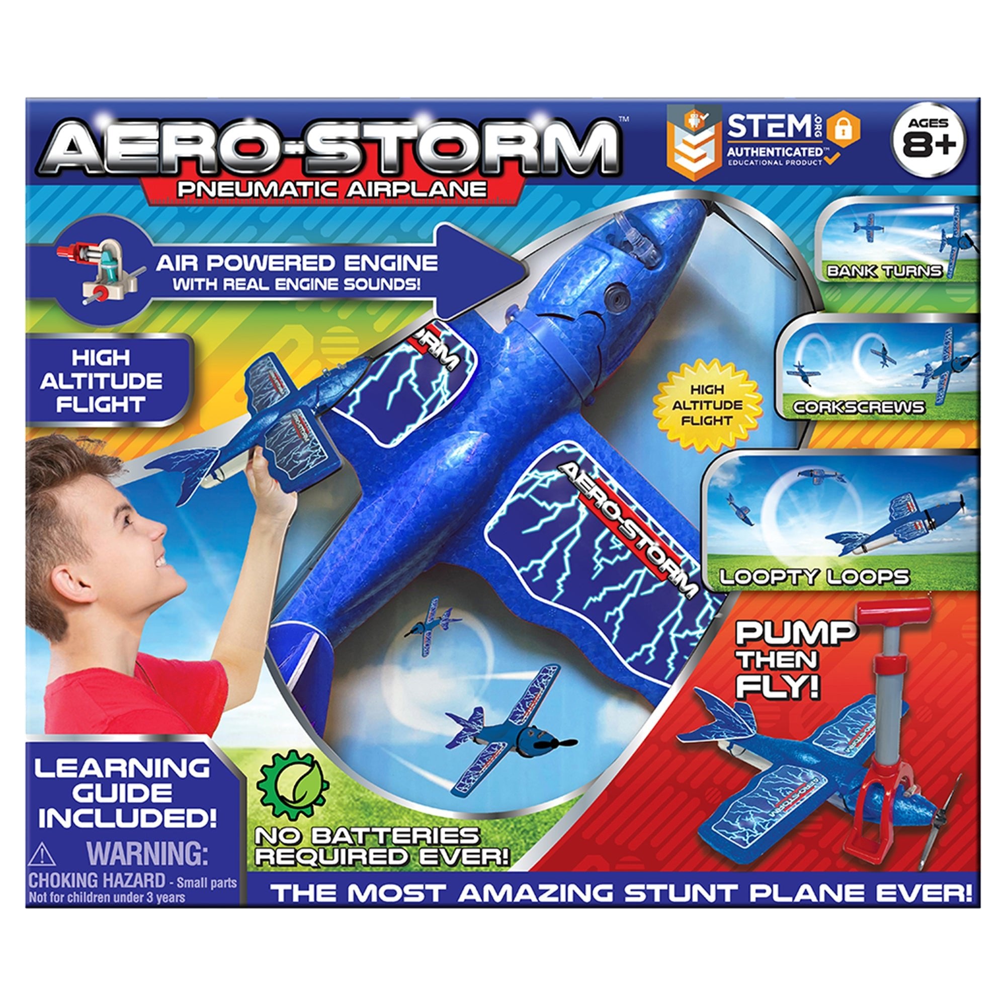 Aero - Storm Airplane (Blue) - Mastermind Toys___248979