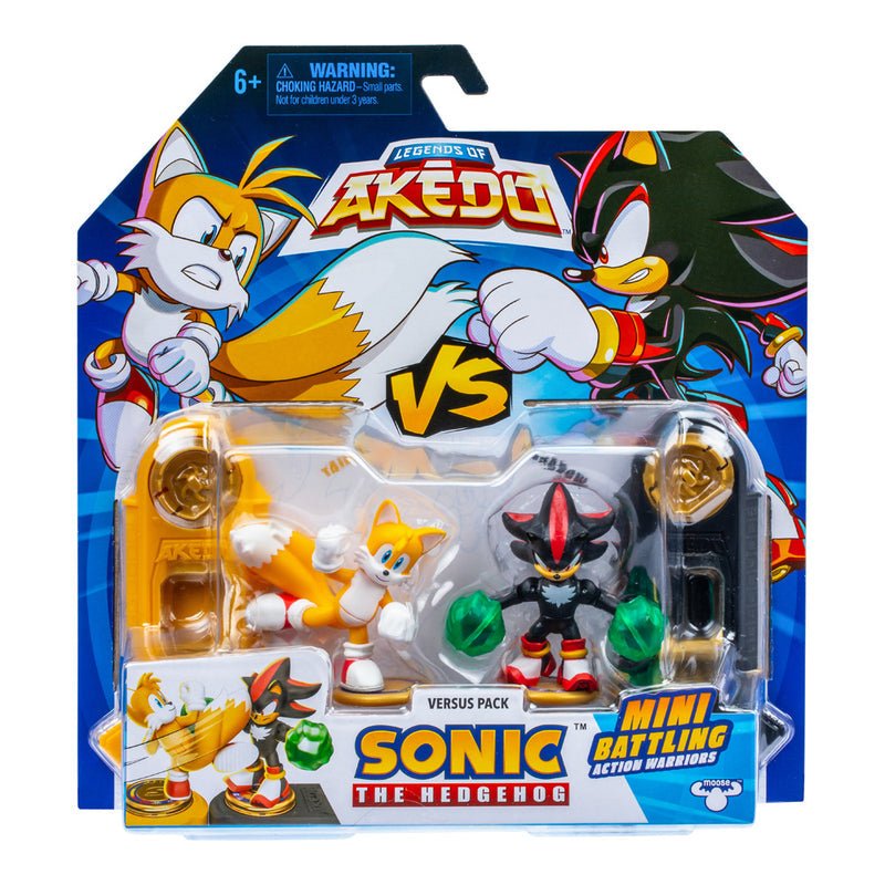 Akedo Sonic S1 Versus Pack - Tails vs Shadow - Mastermind Toys___253950