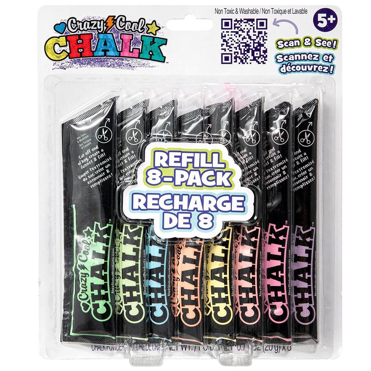 Alex - Crazy Cool Chalk - Refill Pack - Mastermind Toys___400234