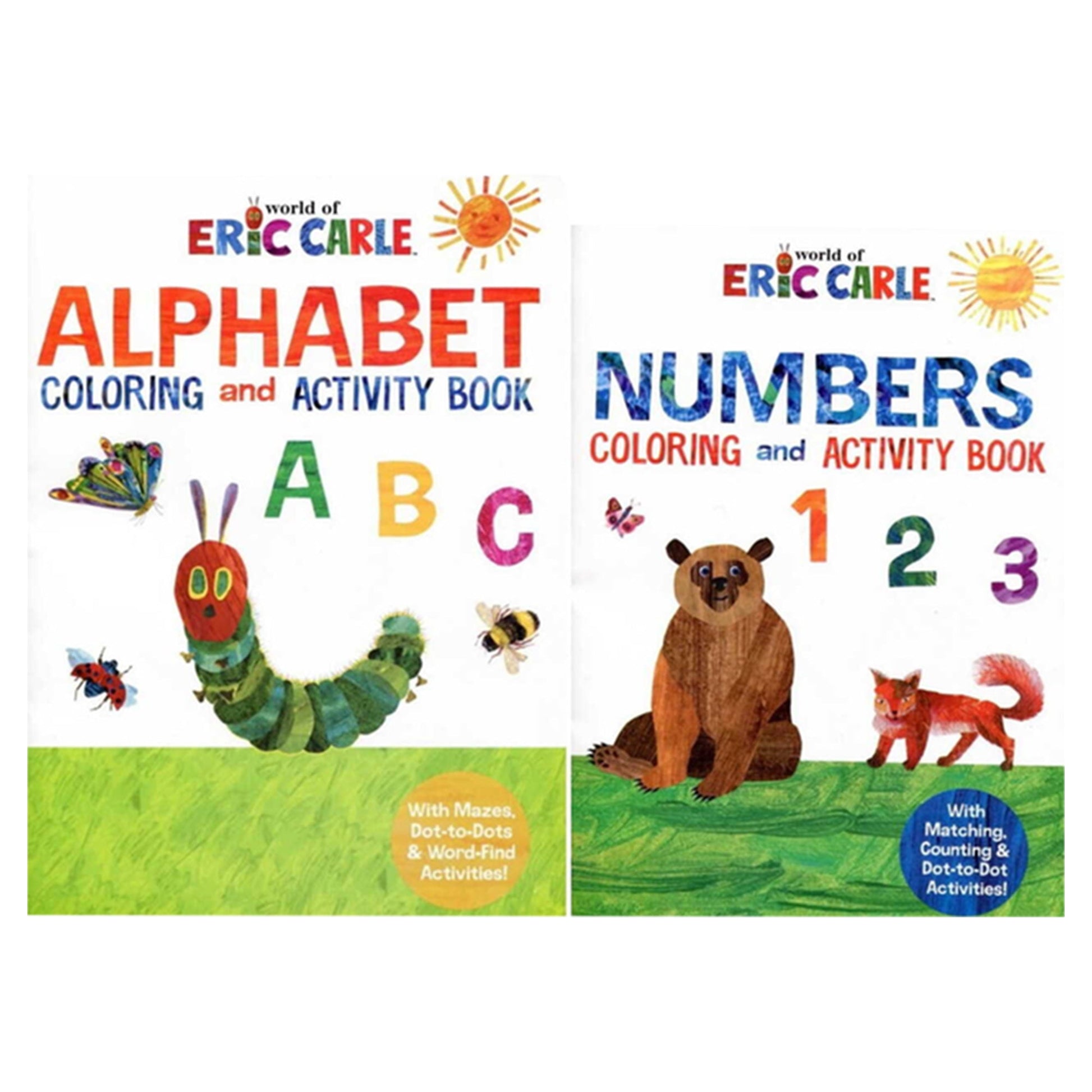 Alphabet/Numbers Colouring & Act Book - Mastermind Toys___248738