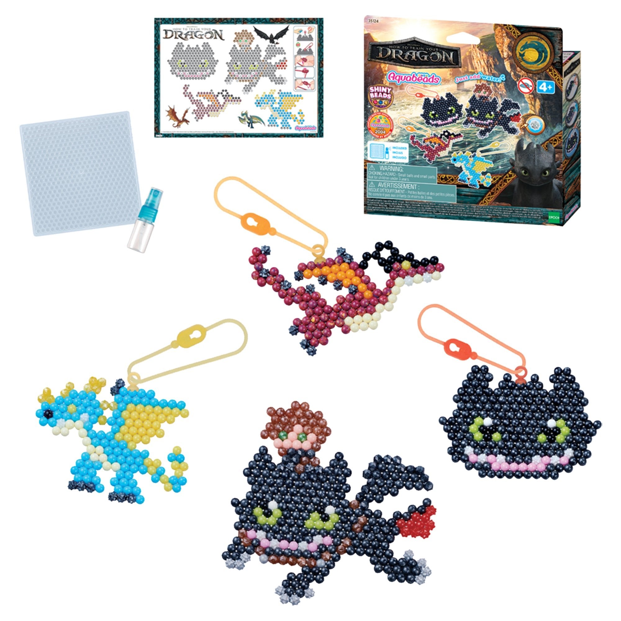 Aquabeads Dragons Keychain Craft Kit - Mastermind Toys___249210