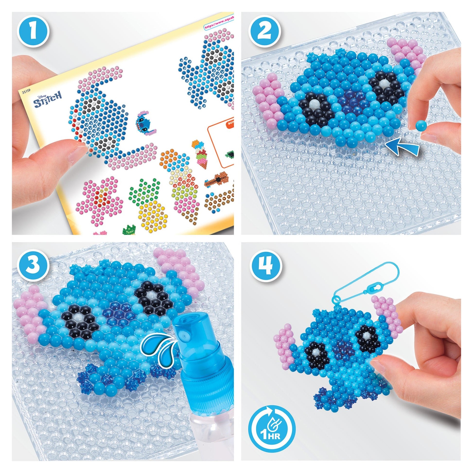 Aquabeads Stitch Keychain Craft Kit - Mastermind Toys___249211
