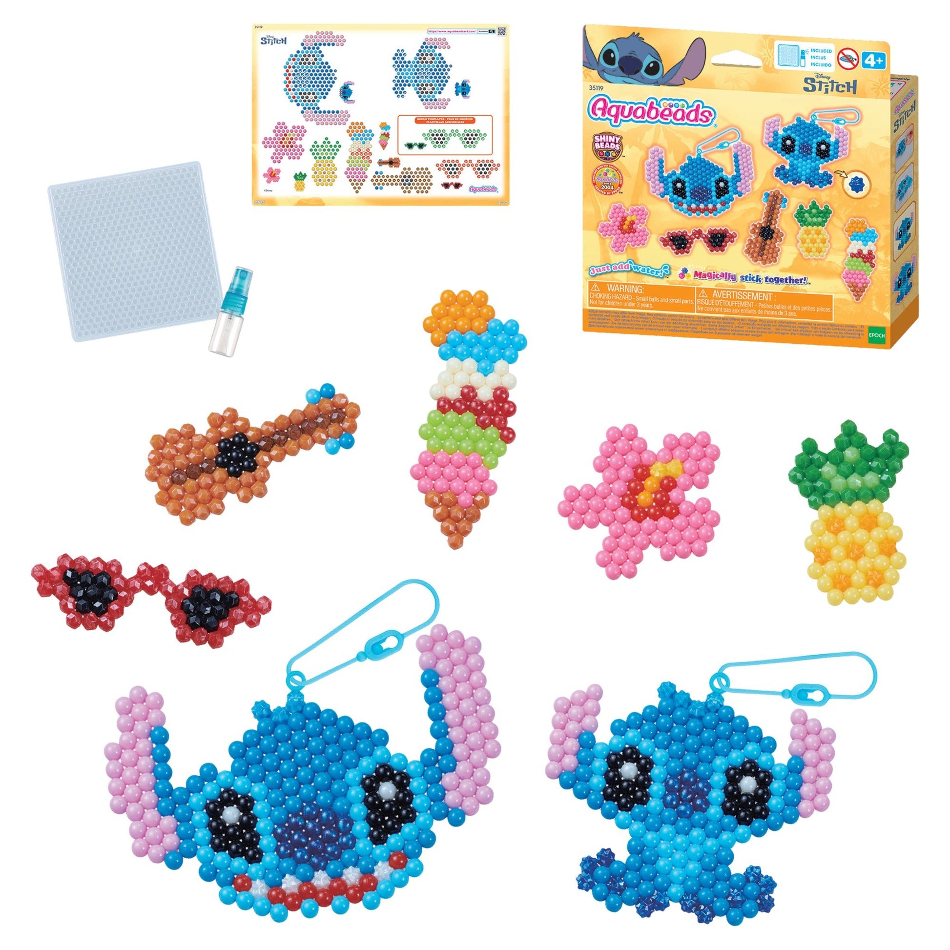Aquabeads Stitch Keychain Craft Kit - Mastermind Toys___249211