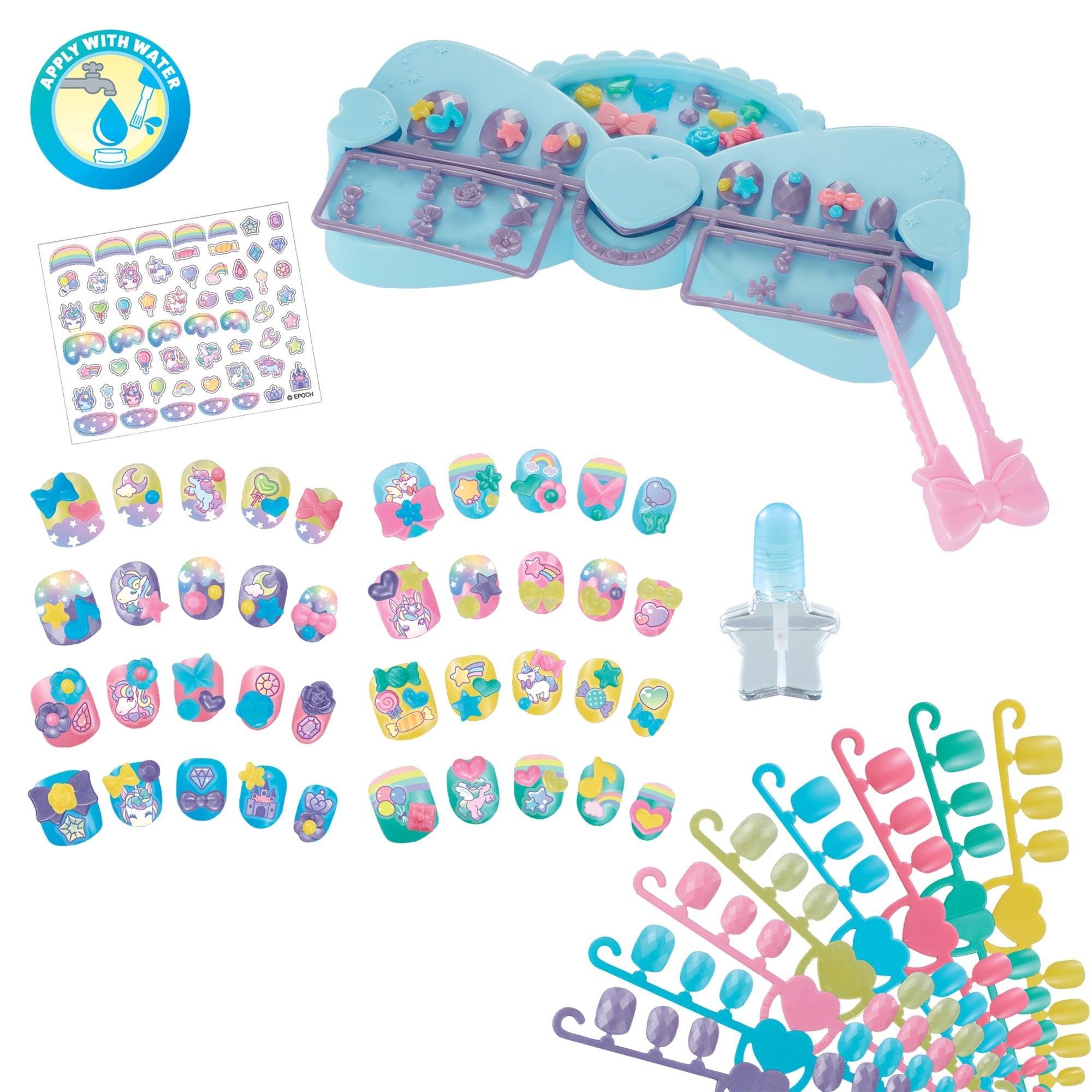 AquaNails Unicorn Designer Nail Kit - Mastermind Toys___249209