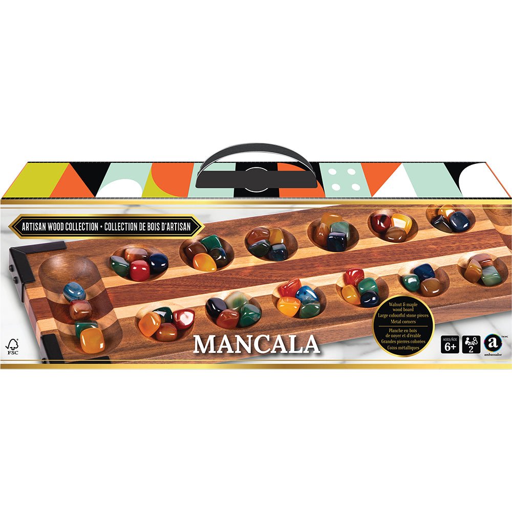 Artisan Wood Mancala - Mastermind Toys___235477