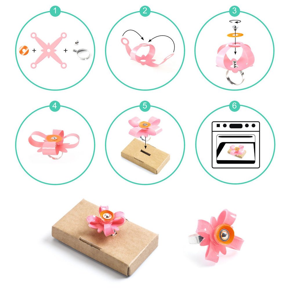 Artistic Plastic Rings - Mastermind Toys___238095