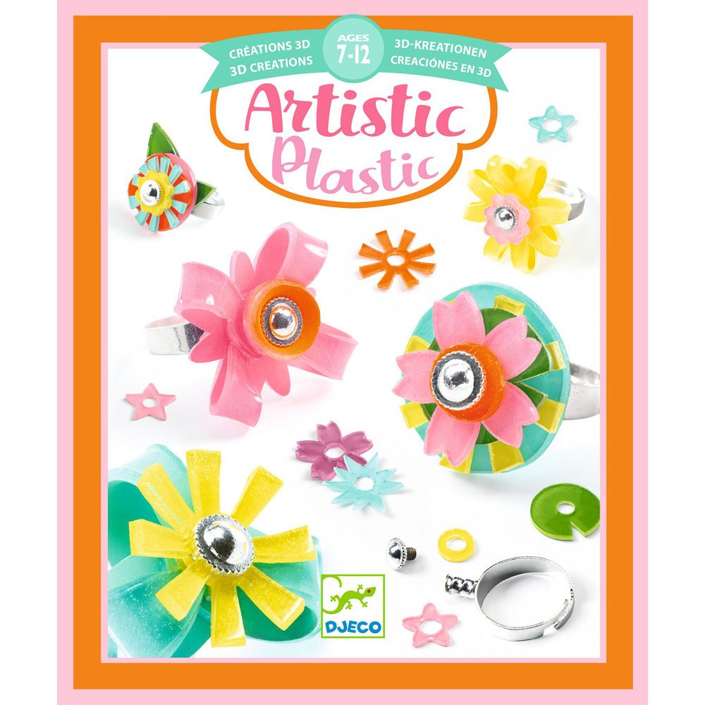 Artistic Plastic Rings - Mastermind Toys___238095