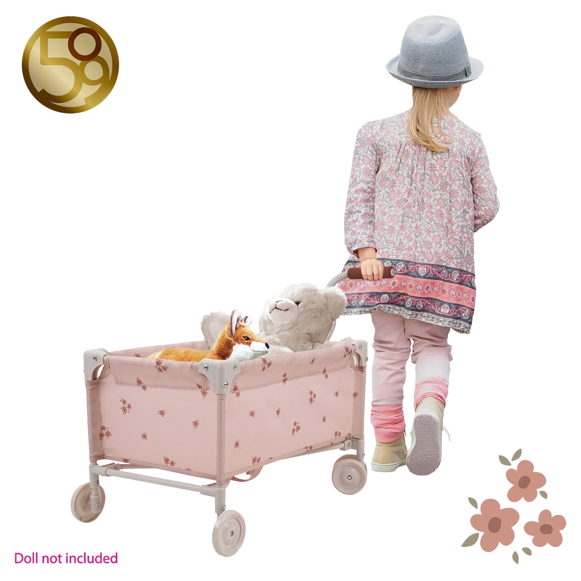 Ballet Flora Doll Little Crew Wagon - Mastermind Toys___245165