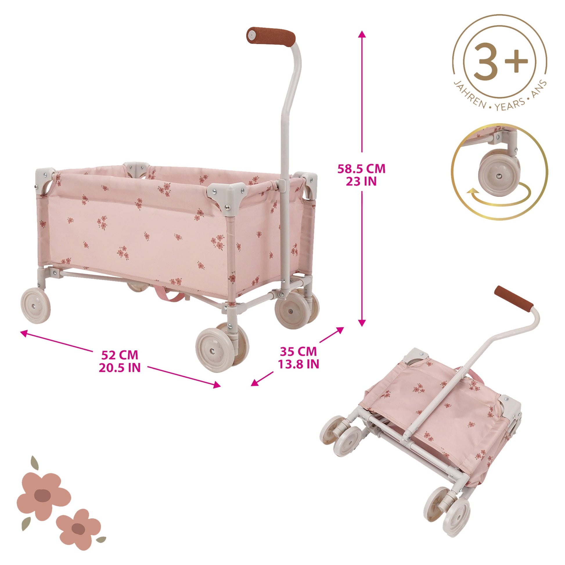 Ballet Flora Doll Little Crew Wagon - Mastermind Toys___245165