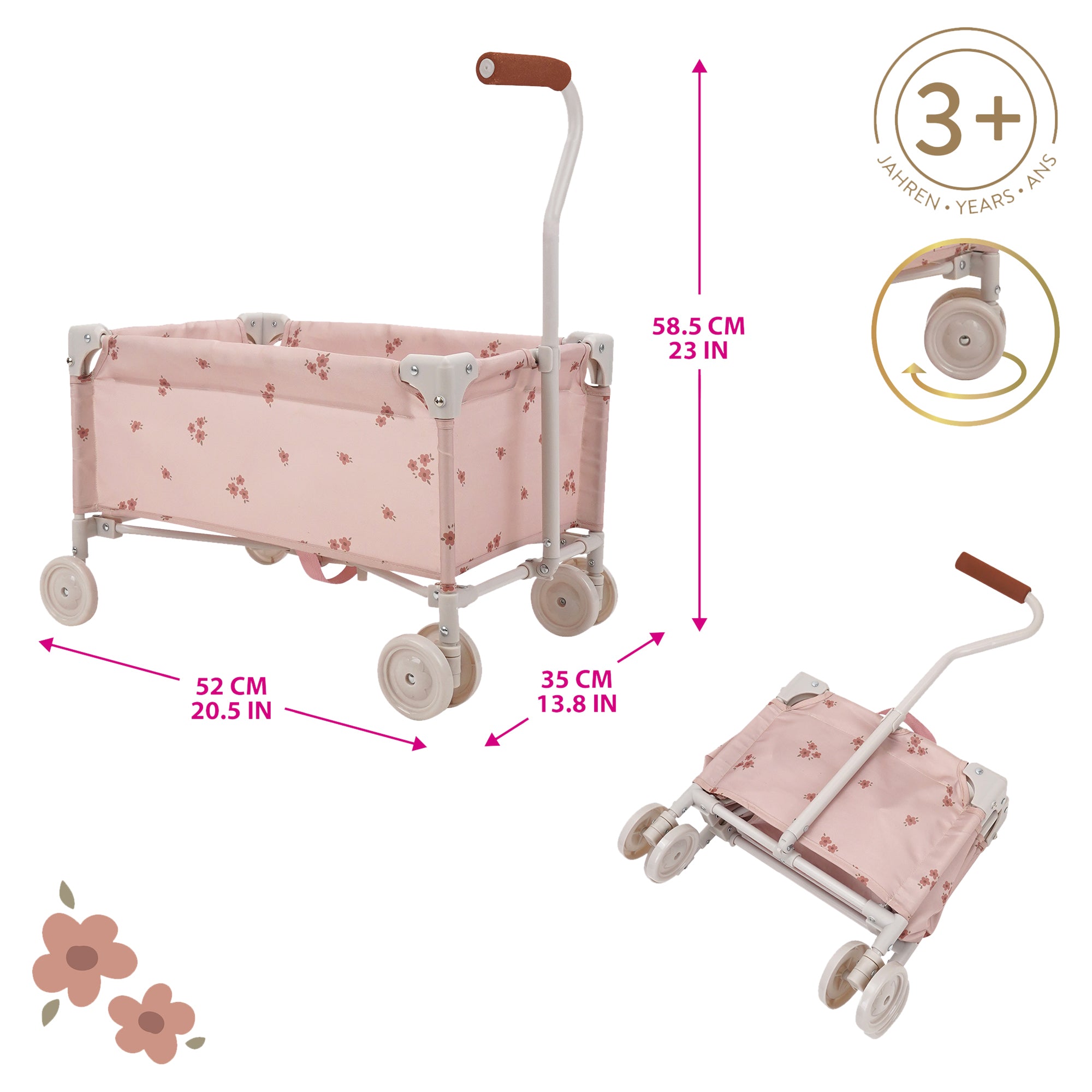 Ballet Flora Doll Little Crew Wagon - Mastermind Toys___245165