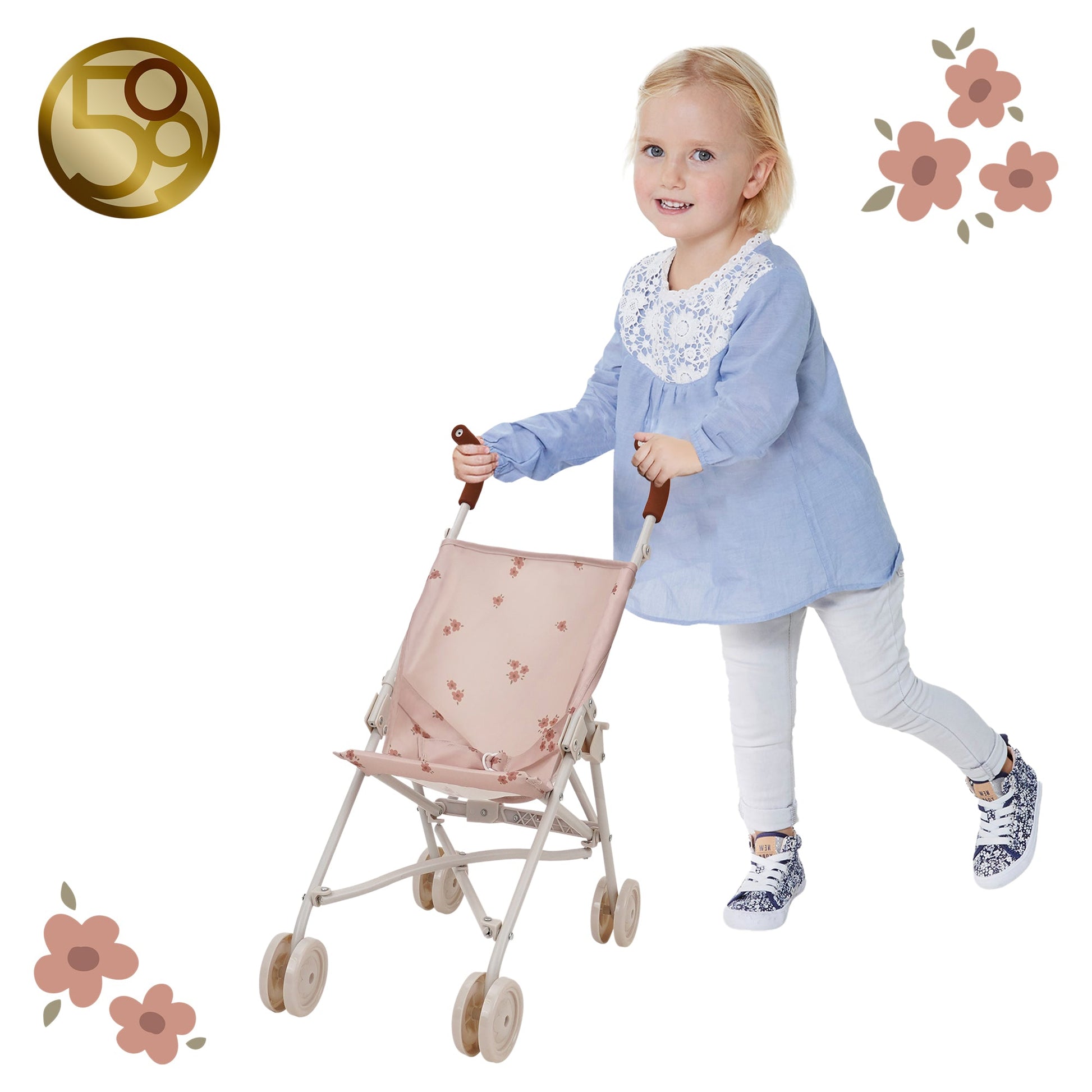 Ballet Flora Doll Umbrella Stroller - Mastermind Toys___245162