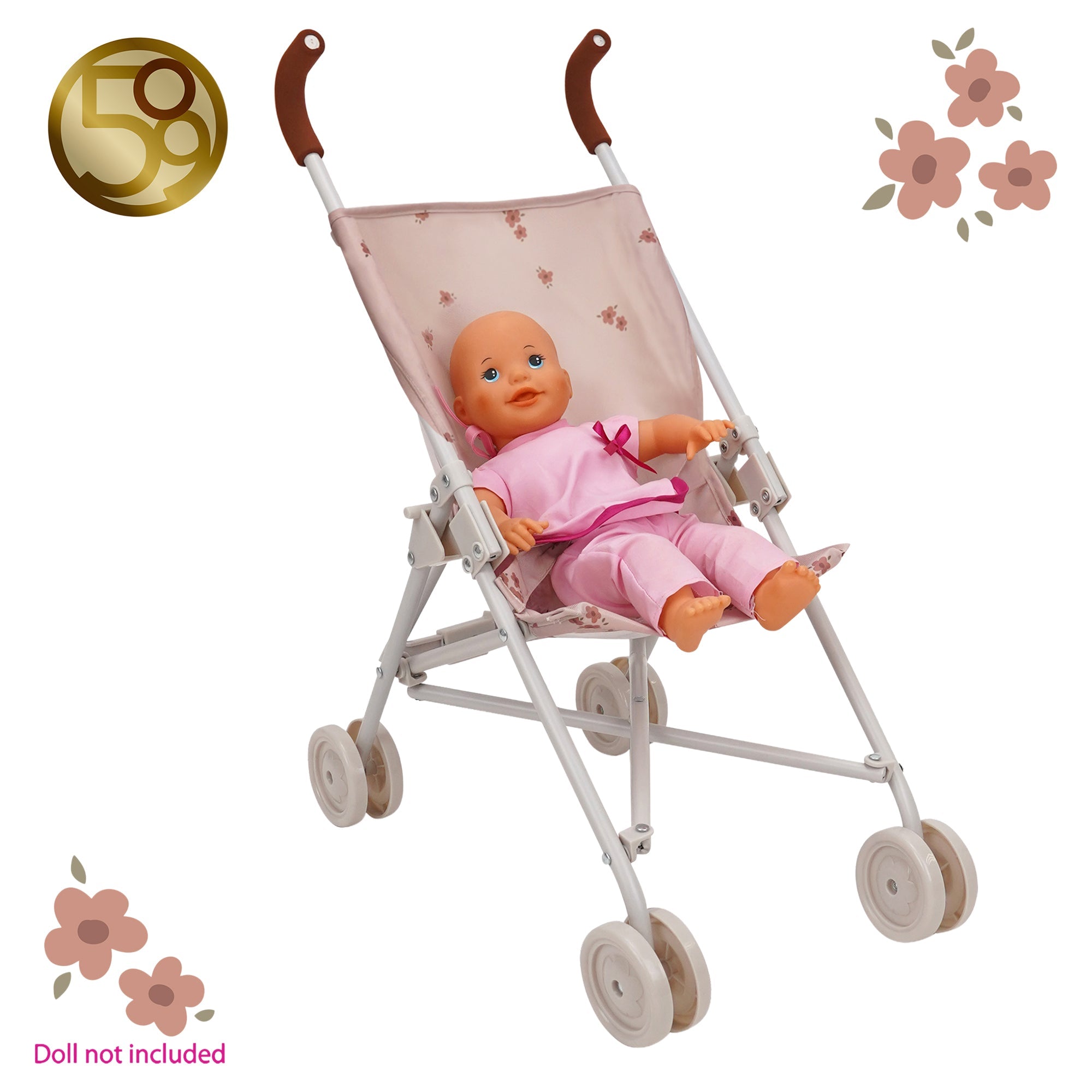 Ballet Flora Doll Umbrella Stroller - Mastermind Toys___245162