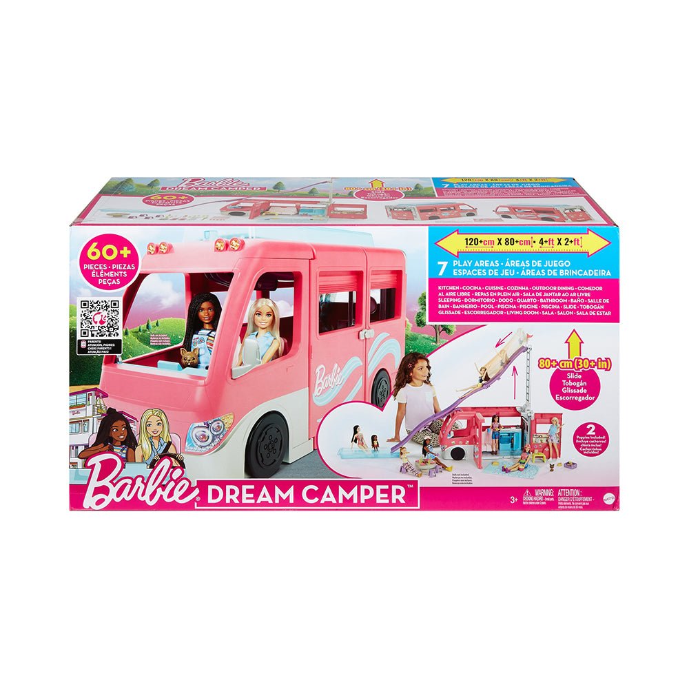 Barbie Dream Camper Doll Playset with 60 Accessories - Mastermind Toys___225526