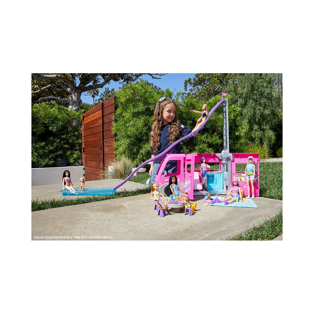 Barbie Dream Camper Doll Playset with 60 Accessories - Mastermind Toys___225526