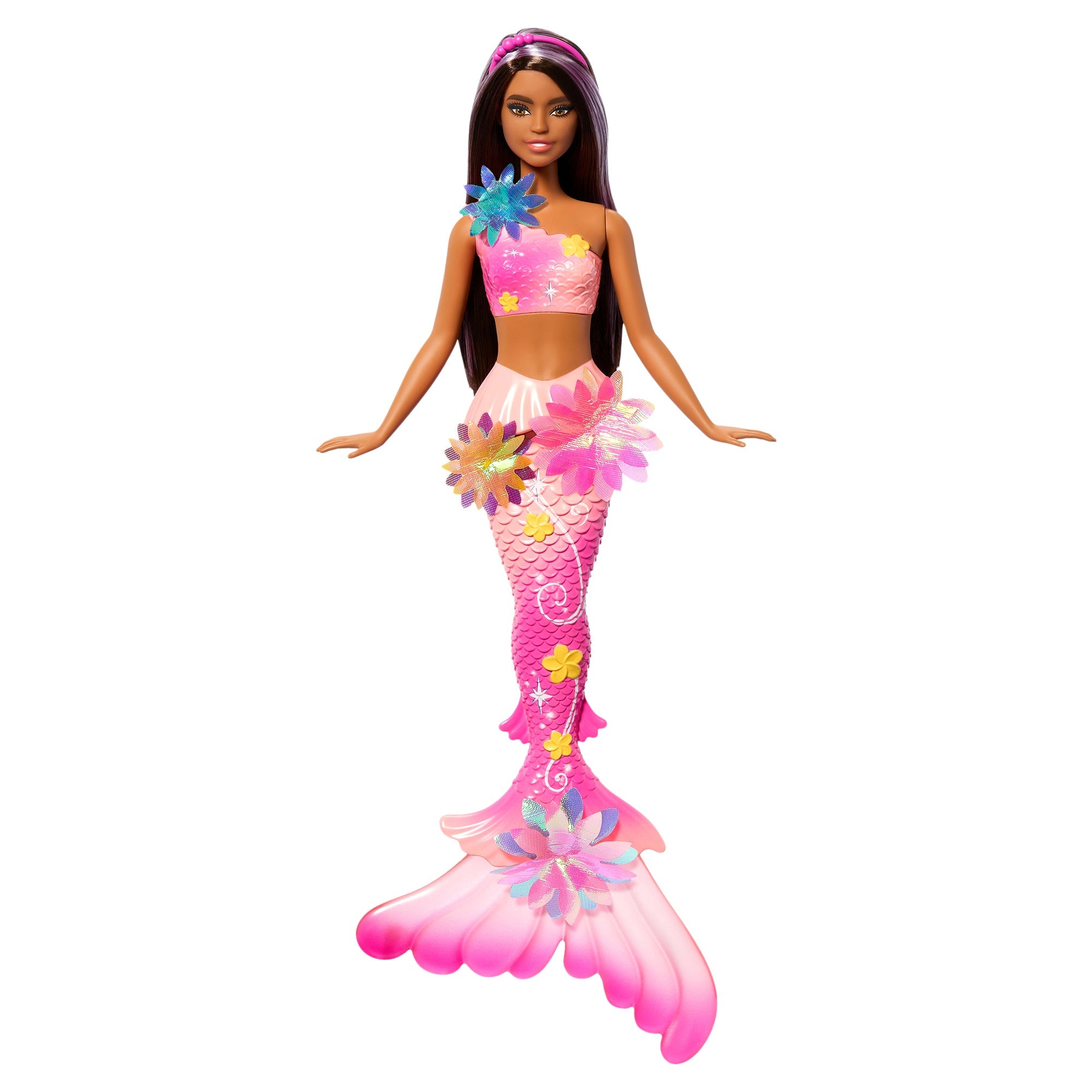 Barbie Flower Magic Mermaid Brunette Doll - Mastermind Toys___247884