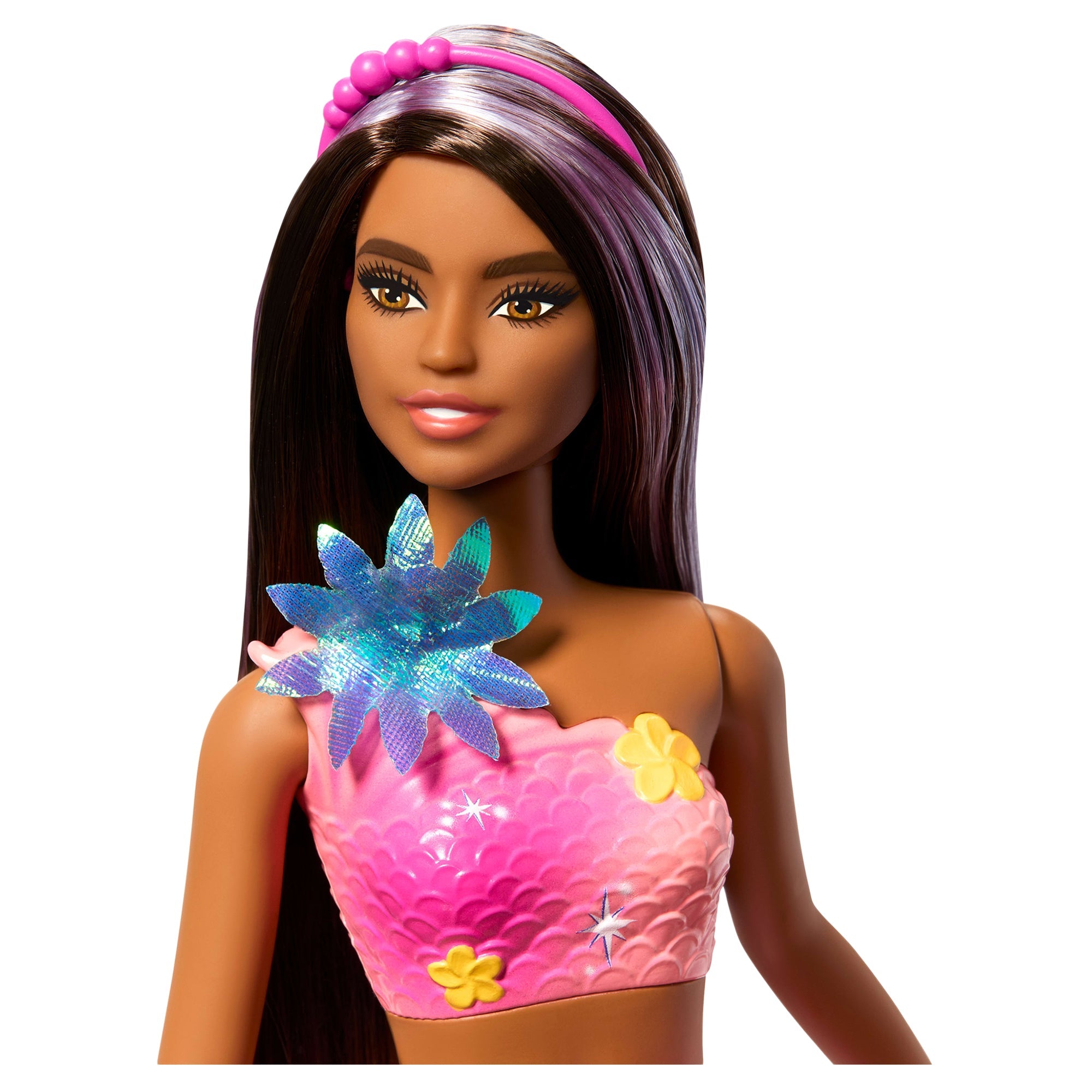 Barbie Flower Magic Mermaid Brunette Doll - Mastermind Toys___247884