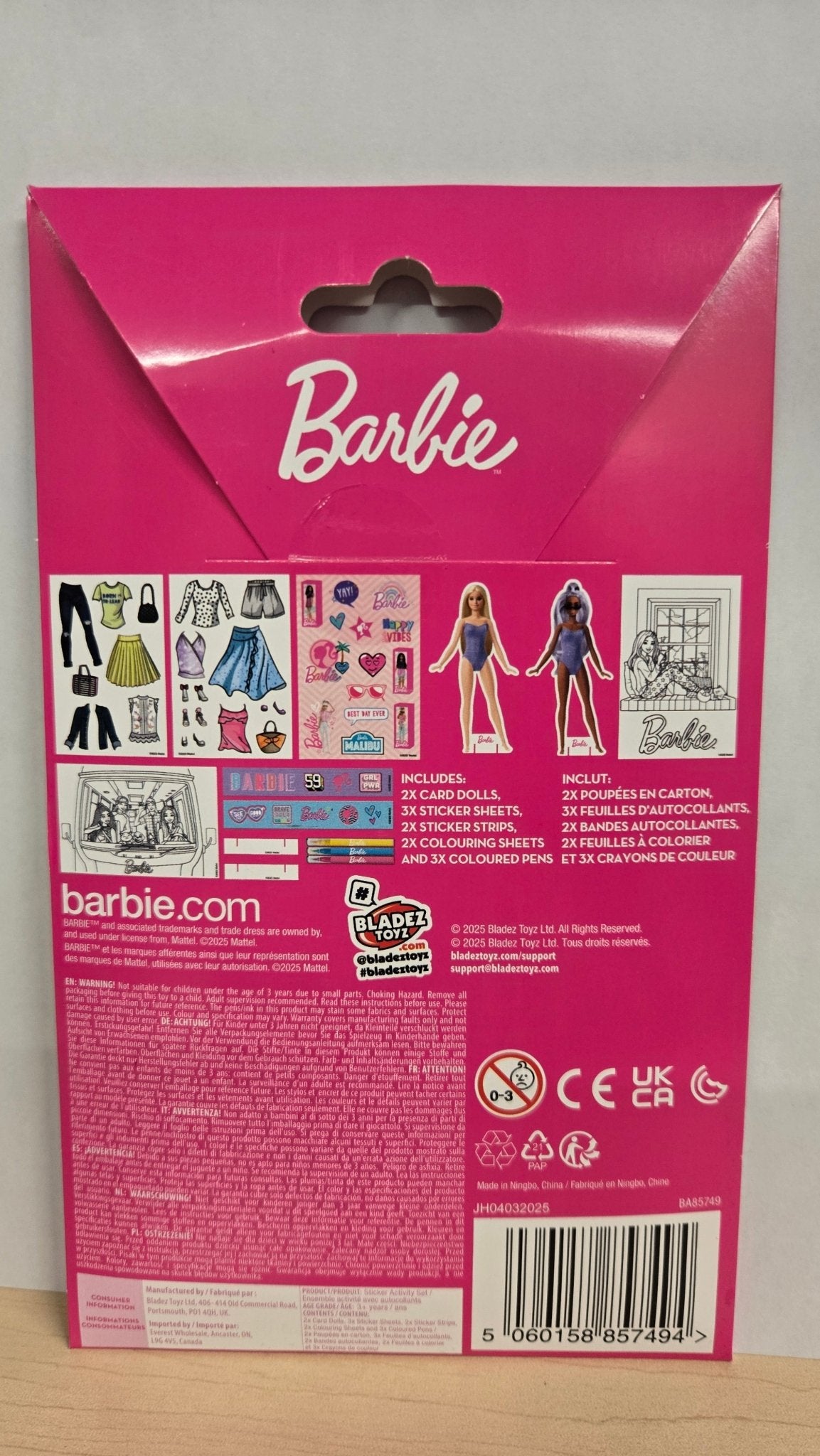 Barbie Sticker Activity Set - Mastermind Toys___400903