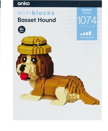 Basset Hound Mini Blocks - Mastermind Toys___245011