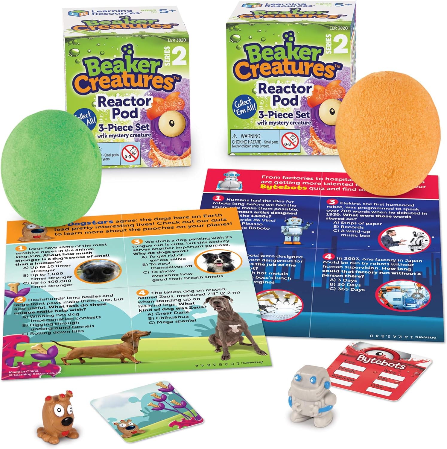 Beaker Creatures® Reactor Pod 2Pk Series 2 - Mastermind Toys___255202