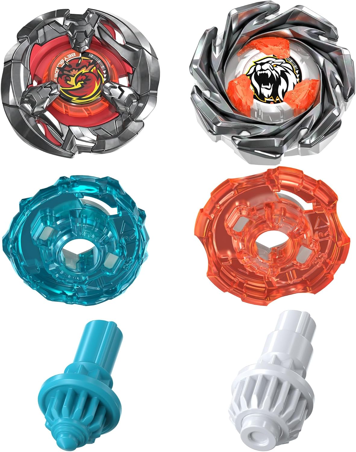 Beyblade Crest Leon 4 55A N Clamp Crab 9 65S - Mastermind Toys___257141