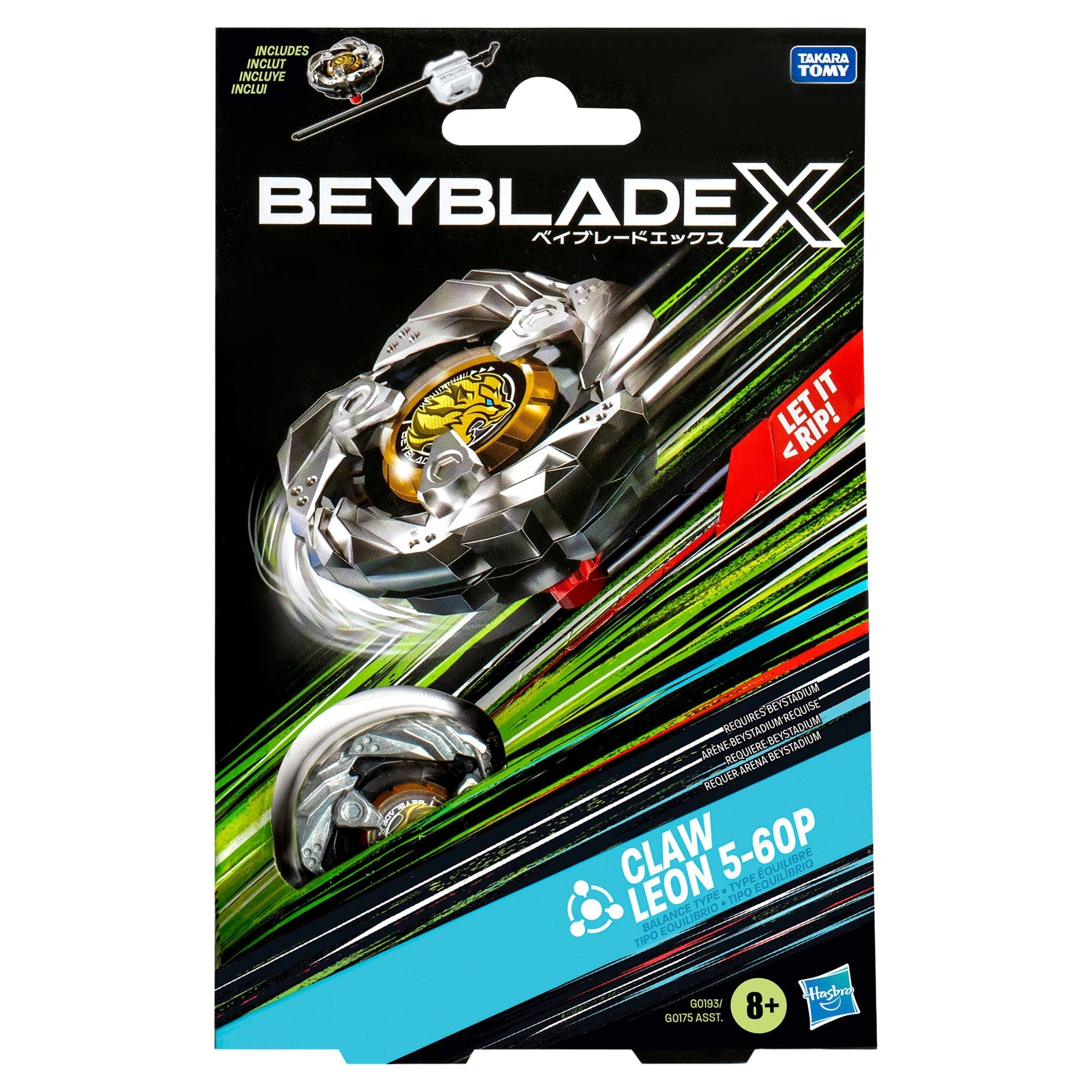 Beyblade X Claw Leon 5 - 60P Top and Launcher - Mastermind Toys___247961