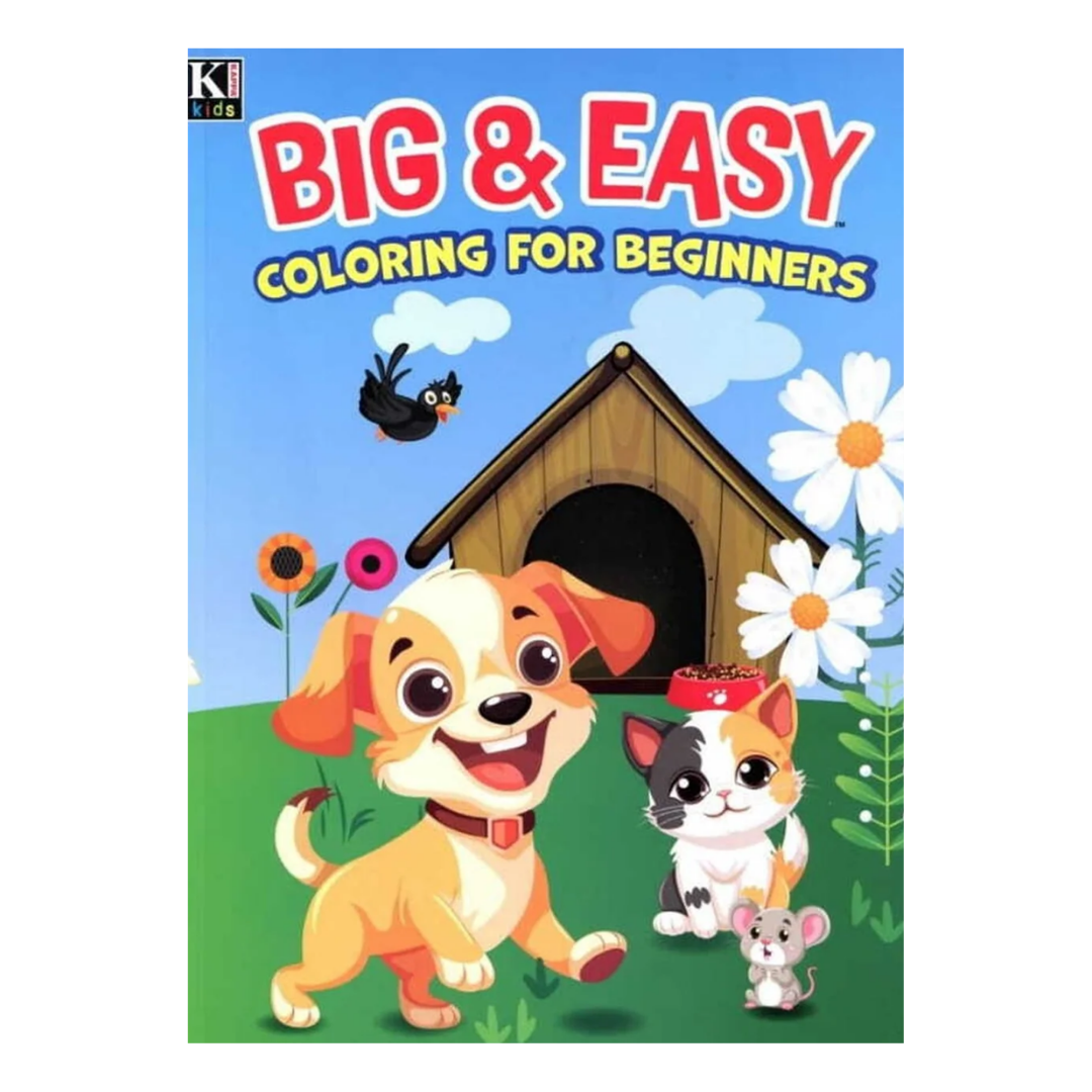 Big And Easy Colouring Book - Mastermind Toys___248754