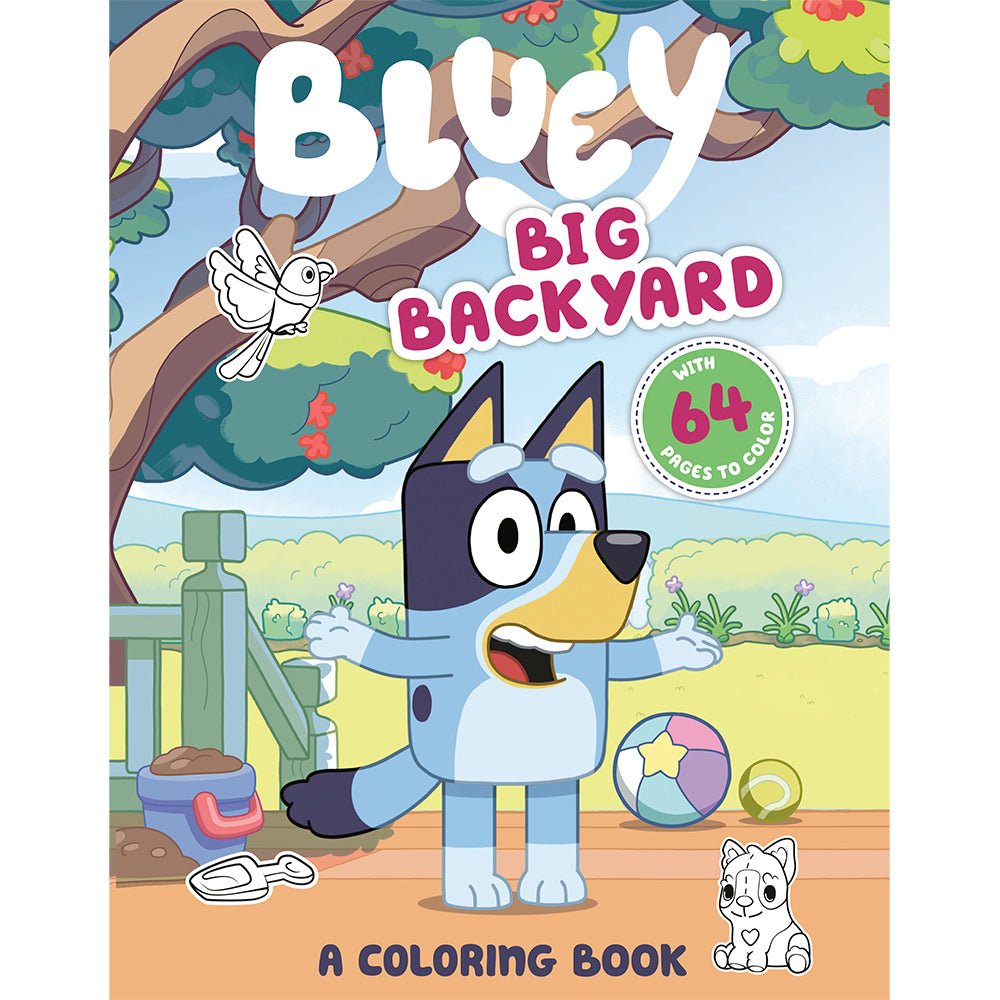 Bluey Big Backyard: A Coloring Book - Mastermind Toys___226016
