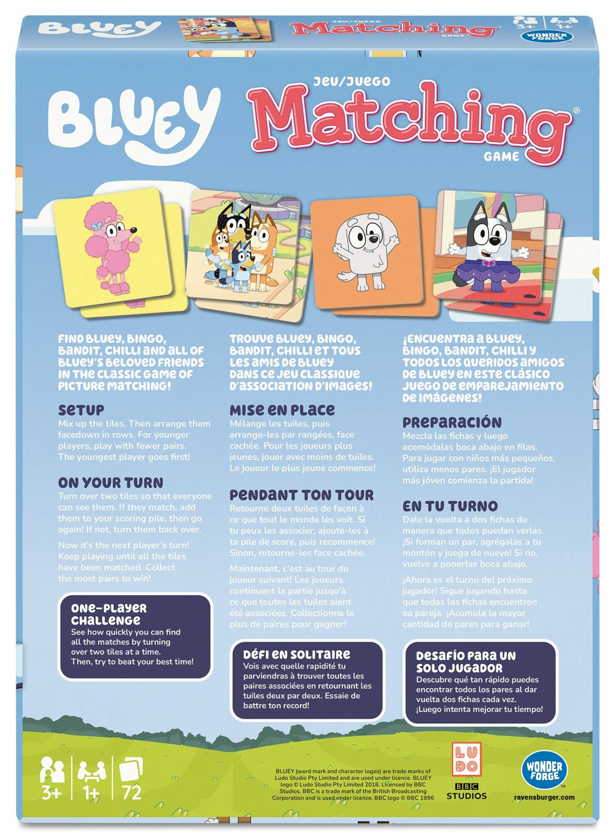 Bluey Matching Game - Mastermind Toys___249741