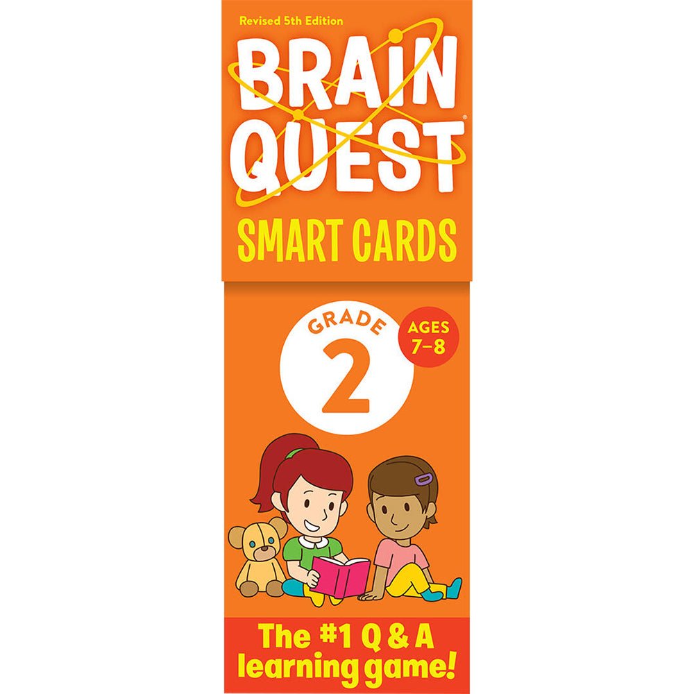 BRAIN QUEST 2ND GRADE SMART CARDS REVISED 5TH EDITION - Mastermind Toys___235571