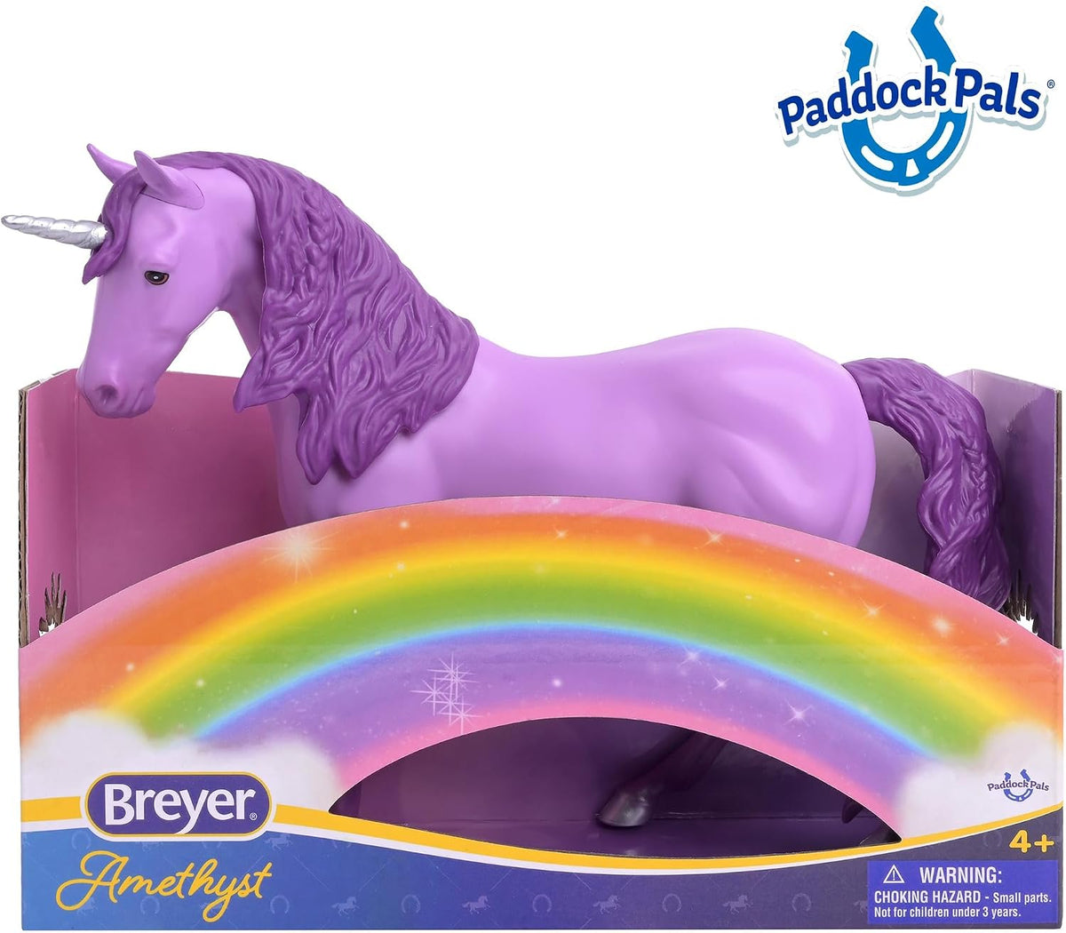 Breyer Paddock Pals Unicorn Amethyst - Mastermind Toys___256869