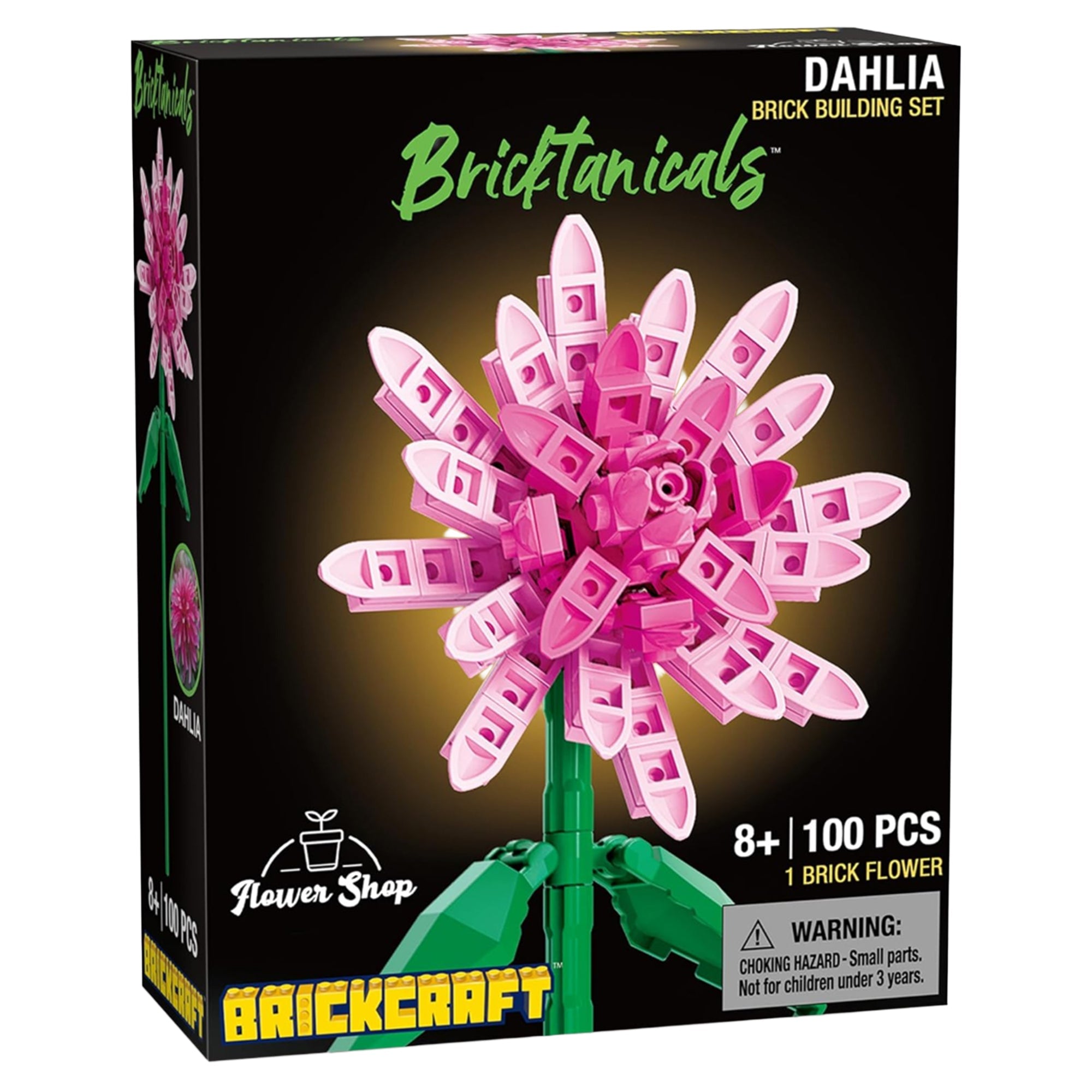 Bricktanicals Dahlia - 100 Piece Set - Mastermind Toys___249891
