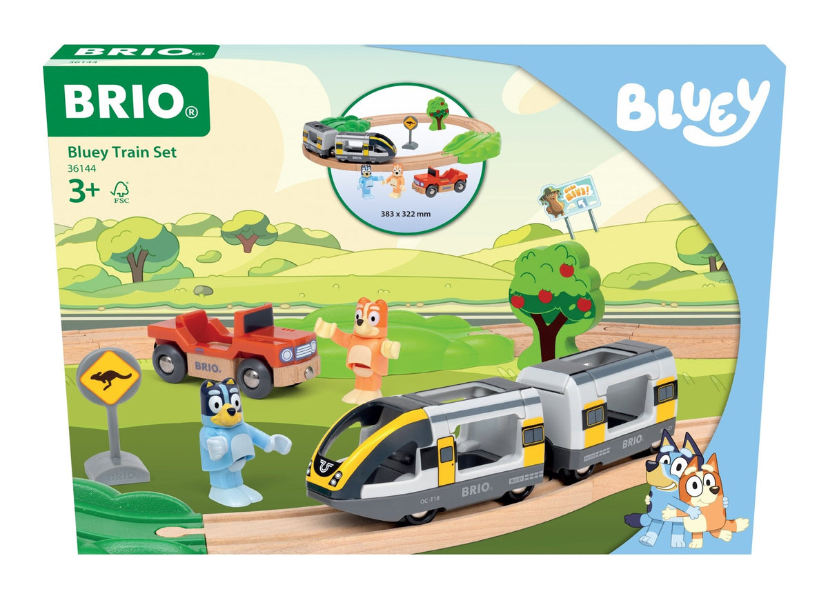 BRIO Bluey Train Set - Mastermind Toys___256345