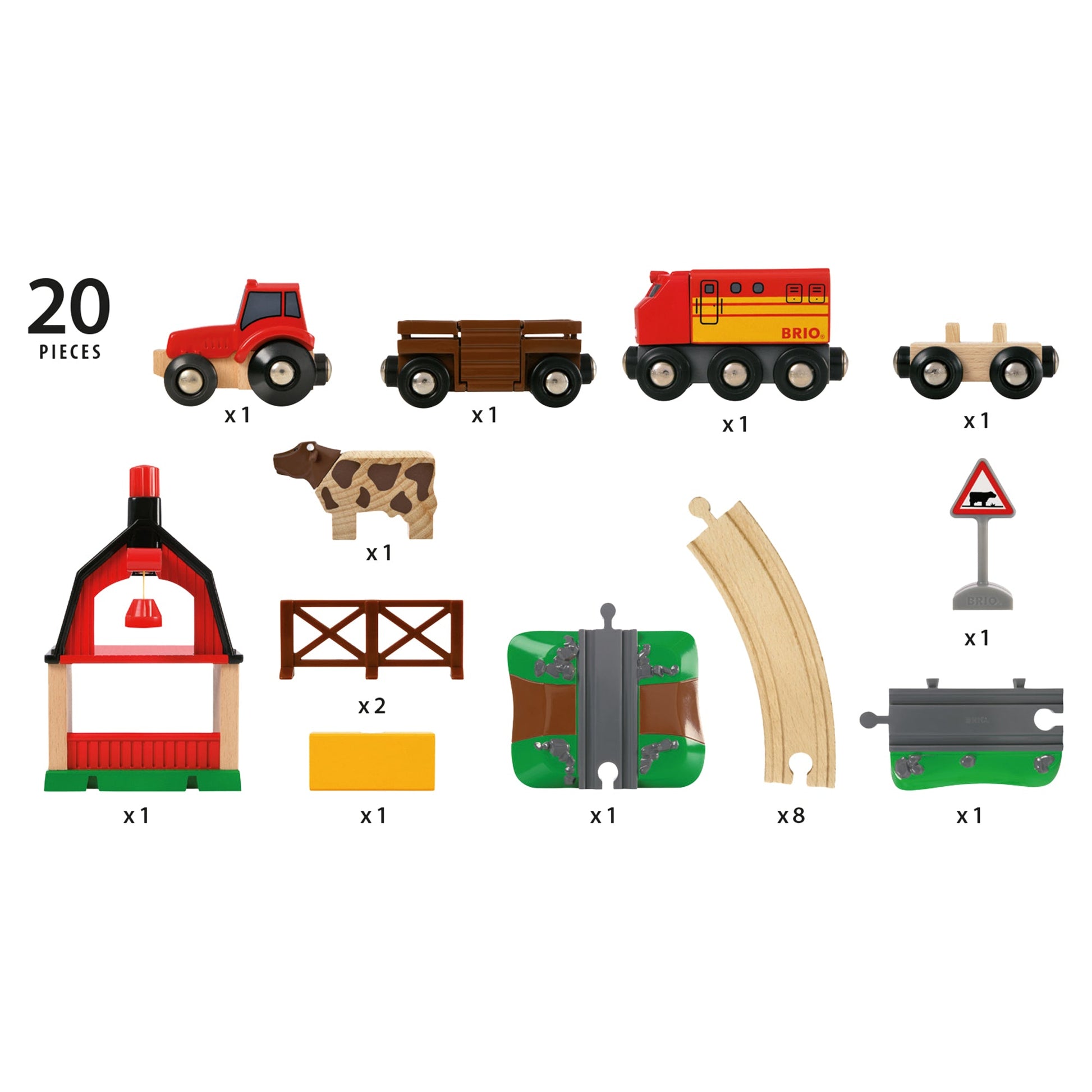 Brio Farm Railway Set - Mastermind Toys___127658
