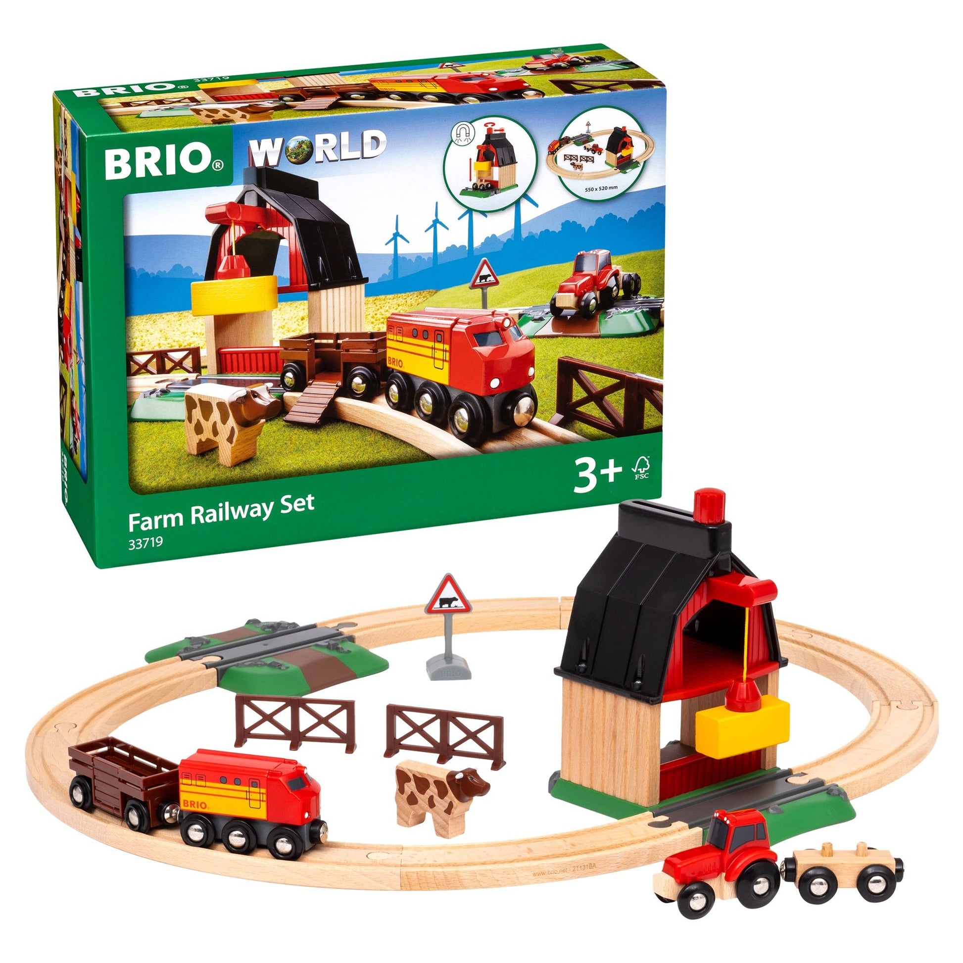 Brio Farm Railway Set - Mastermind Toys___127658