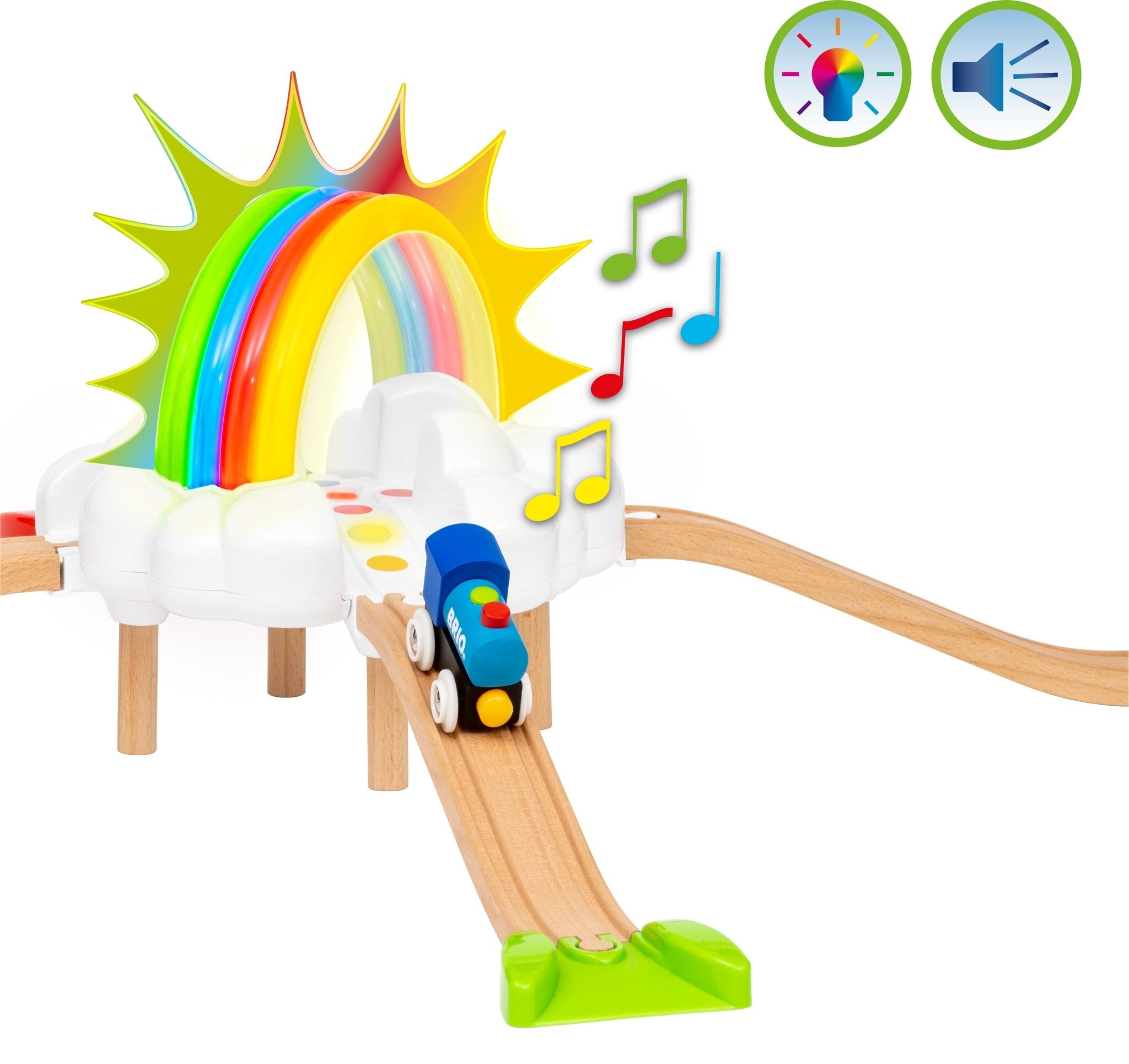 Brio My First Railway Lit Rainbow Bridge - Mastermind Toys___247662